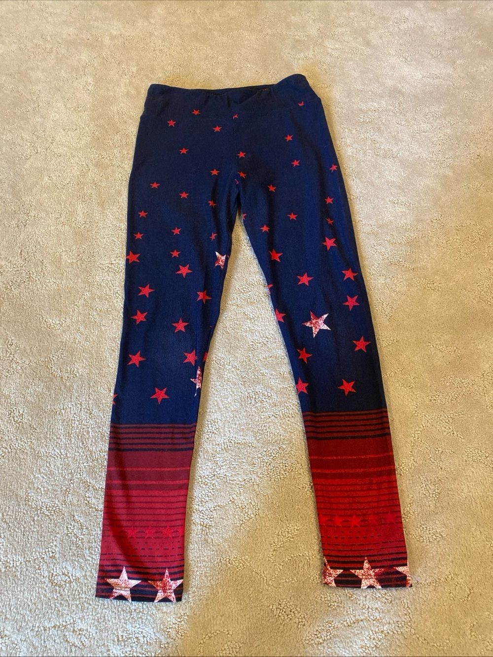 LuLaRoe 4th of July Patriotic Leggings
